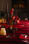 December Dinner Tablescape Design and Styling